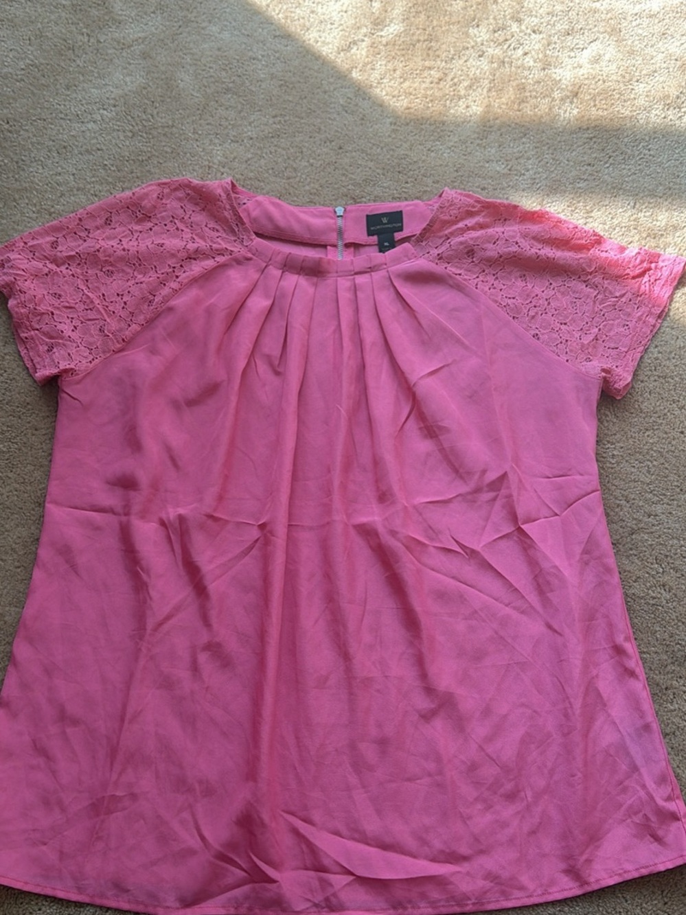 Worthington pink top